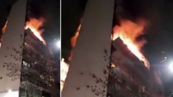 Incendio en Recoleta: cinco muertos y 18 heridos
