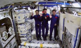 Nuevo r�cord: un astronauta chino super� los 200 d�as en el espacio