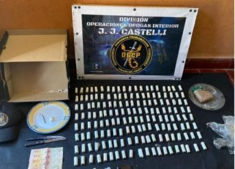 Secuestraron 163 tizas de cocaína en dos operativos: un detenido