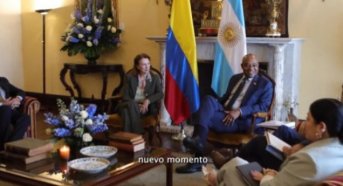Argentina y Colombia dieron por terminado el conflicto bilateral tras la reunión de sus cancilleres
