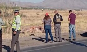 Encontraron 8 cadveres apilados al costado de la autopista con un terrorfico mensaje narco